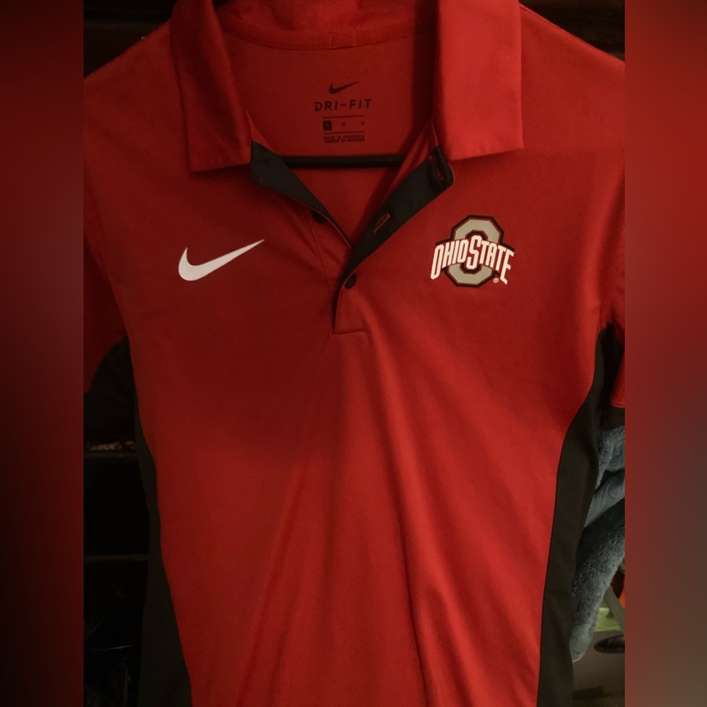 Nike Ohio State Dri-Fit men’s polo, medium